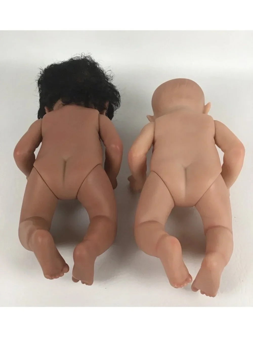 Partial Reborn Doll Baby Lot of 2 Mini Baby’s 12” A/A Full Vinyl Painted Magnet